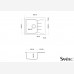 Νεροχύτης SANITEC ULTRA GRANITE 812